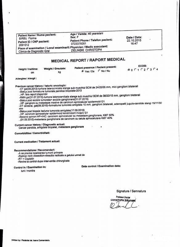 buletin analiza generala