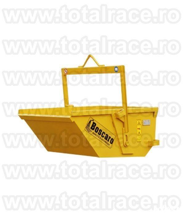 Total Race livreaza din stoc cupa basculabila, cupe pentru macara metalica, cupe macara, haba autodescarcare, bena macara cu autodescarcare, haba basculabila, habe pentru macarale cu diferite dimensiuni, bene cu autodescarcare, capacitate de incarcare de 