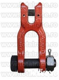 Total Race livreaza din stoc shackles tip lira marca Crosby, gambeti tip lira ce au capacitati cuprinse intre 0.5 Tone si 55 Tone . Cheile de tachelaj peste capacitate WLL= 25 Tone sunt echipate RFID. Cheile de tachelaj Crosby® se livreaza cu certificate