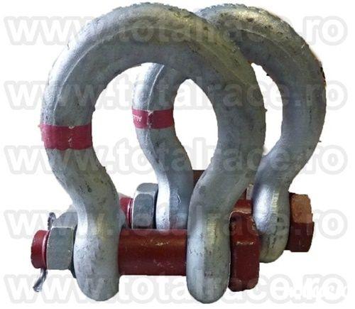 Total Race comercializeaza chei tachelaj / gambeti / shackles productie Crosby® , diverse modele : chei tachelaj omega , chei tachelaj drepte , gambeti cu bolt filetat , gambeti cu bolt , piulita si siguranta, chei tachelaj speciale pentru teatru , scene