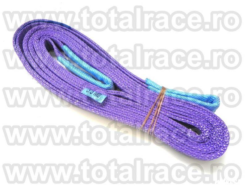Total Race Romania comercializeaza cu livrare din stoc: chingi textile de ridicare cu urechi , chingi textile circulare, chingi circulare negre pentru scene , teatru , sufe de ridicare textile, chingi speciale pt tamburi de otel cu muchii taioase si ascut