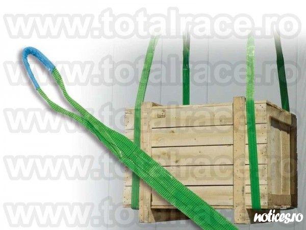 Total Race livreaza din stoc chingi textile de ridicare cu lungimi mici , chingi de ridicare, chingi textile din poliester, chingi cu urechi,chingi plate, chingi rotunde, chingi circulare, chingi productie Olanda,sufe textile de ridicare, sufe macara, suf