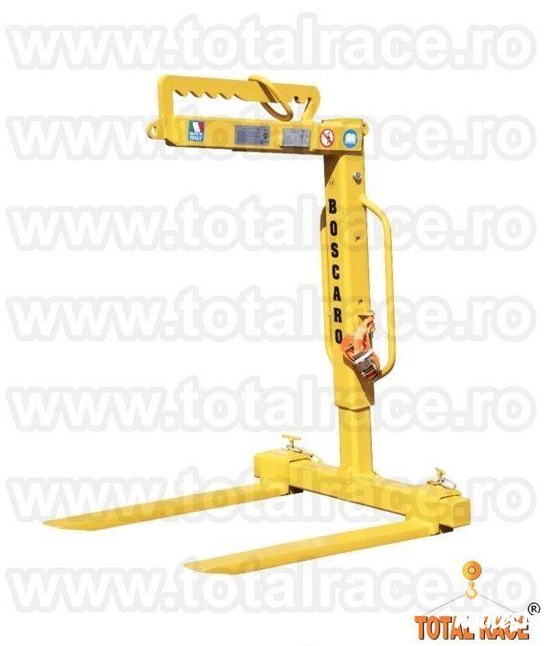 Total Race Romania livreaza din stoc echipamente macara, echipamente de ridicare si manevrare paleti de caramida , bca, furci de macara cu reglarea centrului de greutate automat., furci de macara cu livrare din stoc, echipamente de ridicare si manevrare p