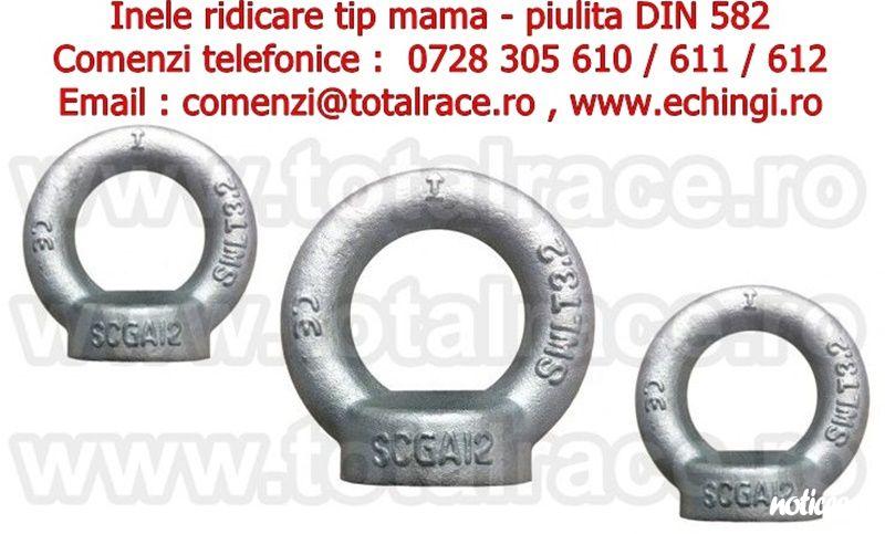 Inel ridicat cu filet interior tip mama DIN 582 Total Race