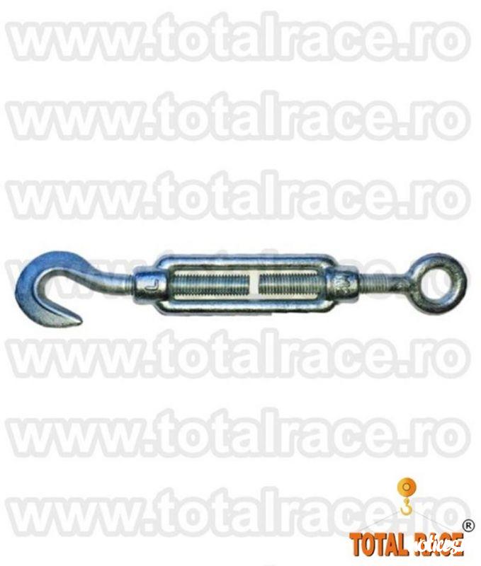 Total Race Romania va ofera din stoc intinzatoare de cablu de otel tip ochi-carlig , intinzator de cablu cu un ochi de prindere si un carlig , intinzatoare cablu tip O-C cu diferite marimi si capacitati, intinzatoare cablu tip ochi-carlig material DIN 148