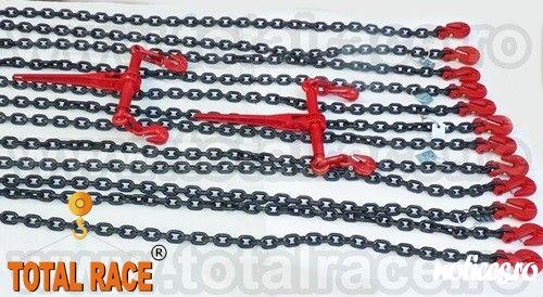 Total Race Romania pune la dispozitia clientilor diverse configuratii pentru sisteme complete de ancorare din lant , sisteme ancorare lant cu carlige de scurtare la capete, sisteme ancorare lant cu carlige cu siguranta , sisteme ancorare lant cu carlige c