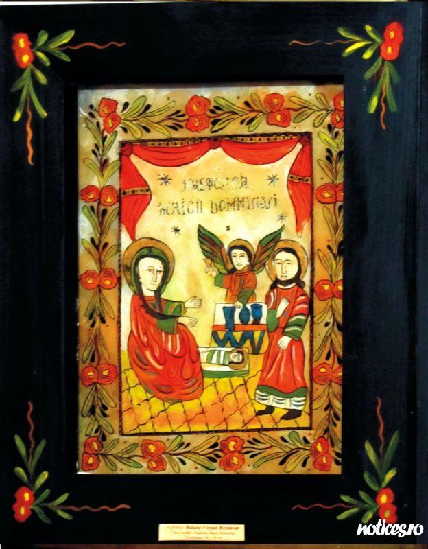 Icoane traditionale pe sticla
