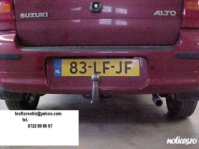 Carlig de remorcare pentru toate modelele de masini:  SUZUKI