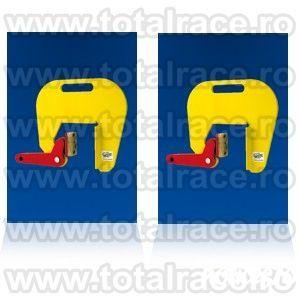 Total Race comercializeaza dispozitive din lant cu clesti pentru ridicarea verticala a tuburilor de beton,dispozitive cu 3 brate de lant si clesti model IPCC productie Crosby Interproduct Olanda,  dispozitive de lant cu clesti deschidere reglabila,clesti 