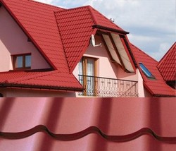 Montam tigla metalica tip Lindab sau tigla ceramica