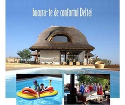 Cazare de LUX in Delta Dunarii - oferta speciala 3+1