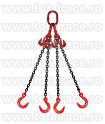 Dispozitive de lant cu 2 brate cu carlige de turnatorie