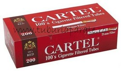 Tuburi Tigari pt.Tutun Cartel Red 100 MM