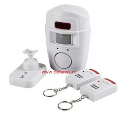 Alarma cu senzor de miscare si telecomanda 