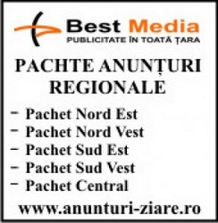 Anunt, reclame, mare publicitate ziare locale, regionale