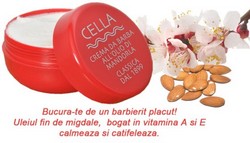 CREMA NATURALA DE BARBIERIT CELLA CU ULEI DE MIGDALE!!!