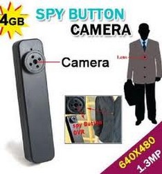 Camera spion camuflata in nasture memorie 4gb rezolutie 640x480