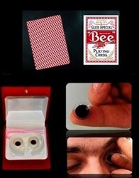 Carti poker BEE masluite cu lentile de contact