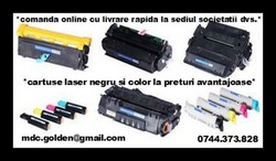 Cartuse laser negru si color la preturi avantajoase indiferent de brand.