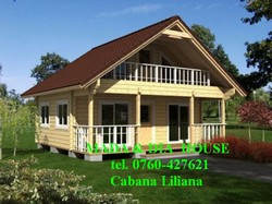 Case din lemn masiv,cabane,casute de gradina-Casa Liliana