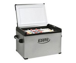 Frigider auto 60 L cu Compresor, 12/24volti, 100-240 volti, racire pana la -18 grade C