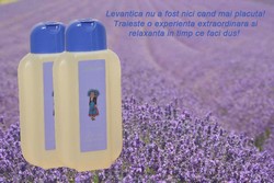 GEL DE DUS NATURAL DIN LAVANDA COLDINAVA!