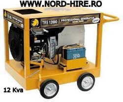 Inchiriem generatoare DE CURENT 12 KVA  