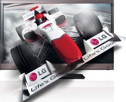 LED 3D LG 42lw579s Smart TV cu 7 perechi de ochelari incluse.