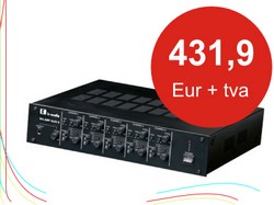 Mixer audio cu amplificator 5x50W