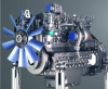 Motor excavator Hitachi 