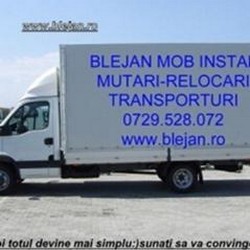Mutari, transport, montaj mobilier