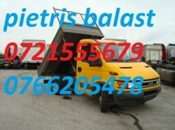NISIP DE VANZARE, PIETRIS DE VANZARE, BALAST DE VANZARE, BOBCAT DE INCHIRIAT 0721555679