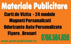 Publicitate , Flyere , Brosuri , Odorizante