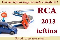 RCA 2013 - cea mai ieftina asigurare