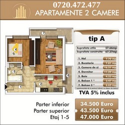 Rahova apartament 2 camere bloc nou parcare asigurata 