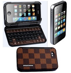 Telefoane dual sim replica Iphone 4 cu toc si tastatura