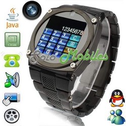 Telefon ceas de mana watch TW818 corp metalic