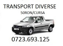 Transport Dacia Papuc 50Ron/cursa 0723693125