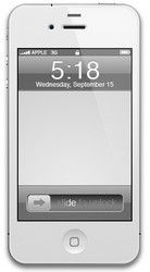VAND REPLICA IPHONE 4S ALB, GARANTIE