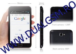 VAND SAMSUNG GALAXY NOTE REPLICA DUAL SIM CU ANDROID 4.0.3 (STAR N8000)