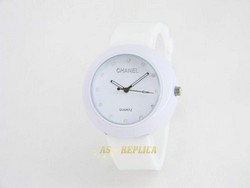 Vand Ceas Chanel Silicon White CH#018