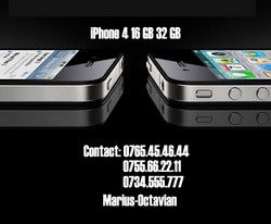 Vand iPhone 4 IEFTIN NEVERLOCKED SH 0765.45.46.44 impecabil CA NOU pret 289 eur --- Vanzare iPhone 4 IEFTIN LIBER RETEA 0765.45.46.44 PRET 289 eur iPhone 4 16GB IMPECABIL, fara semne de uzura