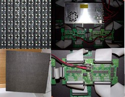Vand panou led outdoor