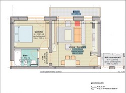 apartament 2 camere 48 mp la 27500 euro