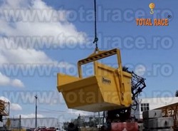 Haba metalica  Bena basculabila Bene macara autodescarcare