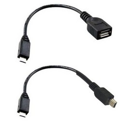 cablu OTG miniUSB to USB pentru conectare tablete pc