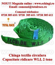 Sufe textile circulare 2 tone 1 metru
