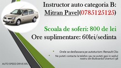 Instructor auto catB, scoala de soferi, oferta,sector 5