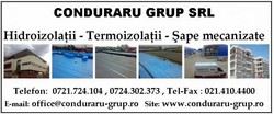 Izolatii , Hidroizolatii , Termoizolatii , Termohidroizolatii , Sape