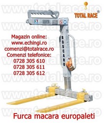 Furca macara transport paleti